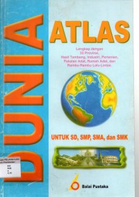 Atlas Lengkap Dengan 33 Provinsi