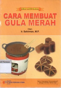 Cara Membuat Gula Merah